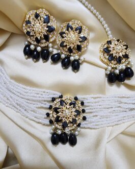 Black Pearl Royal Choker Set